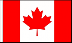 Canada Table Flags